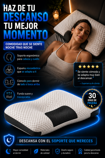 Almohada Cervical Ergonomica